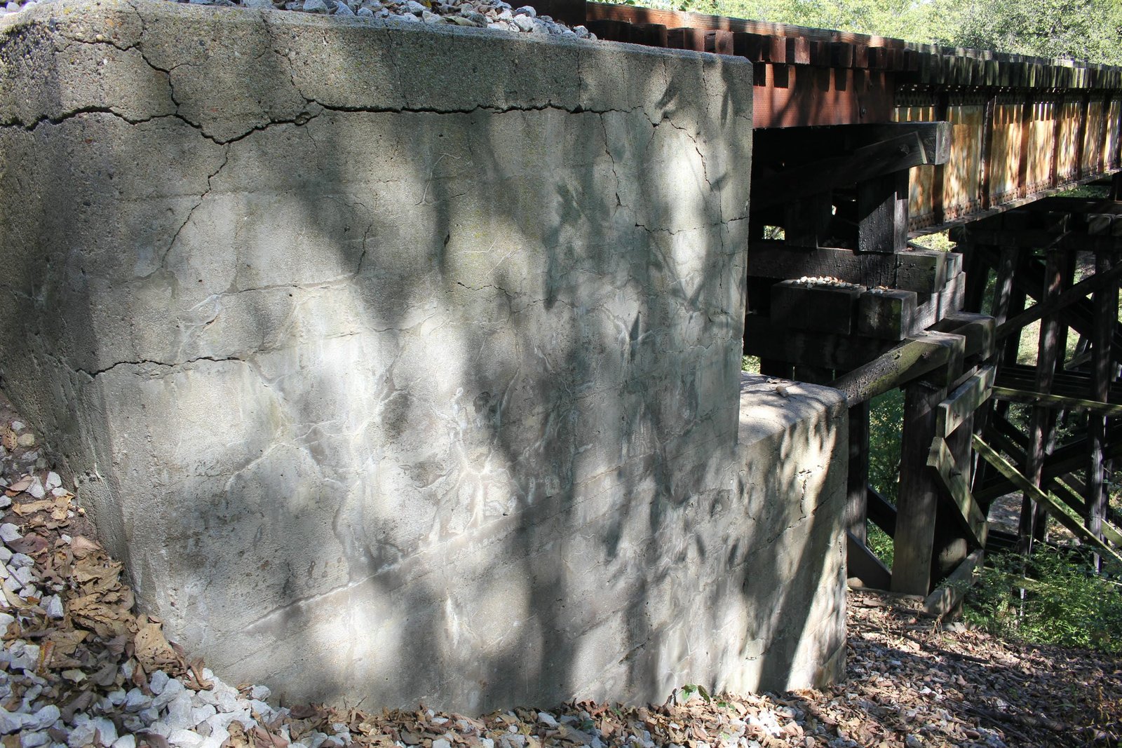 West abutment